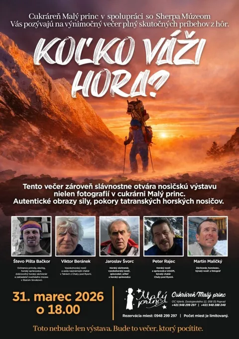 Výstava Koľko váži hora?
