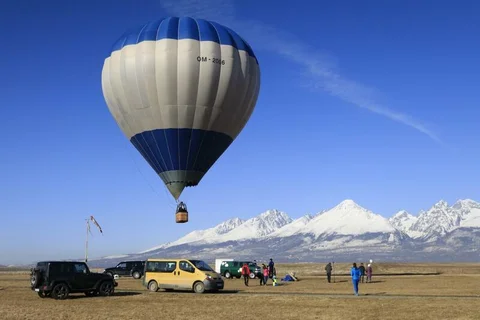 Hot Air Balloon Flight in Poprad
