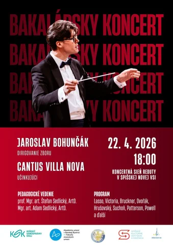 Bachelor's Concert / Cantus Villa Nova
