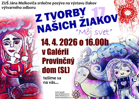 "My World" - from the works of our students at ZUŠ JM