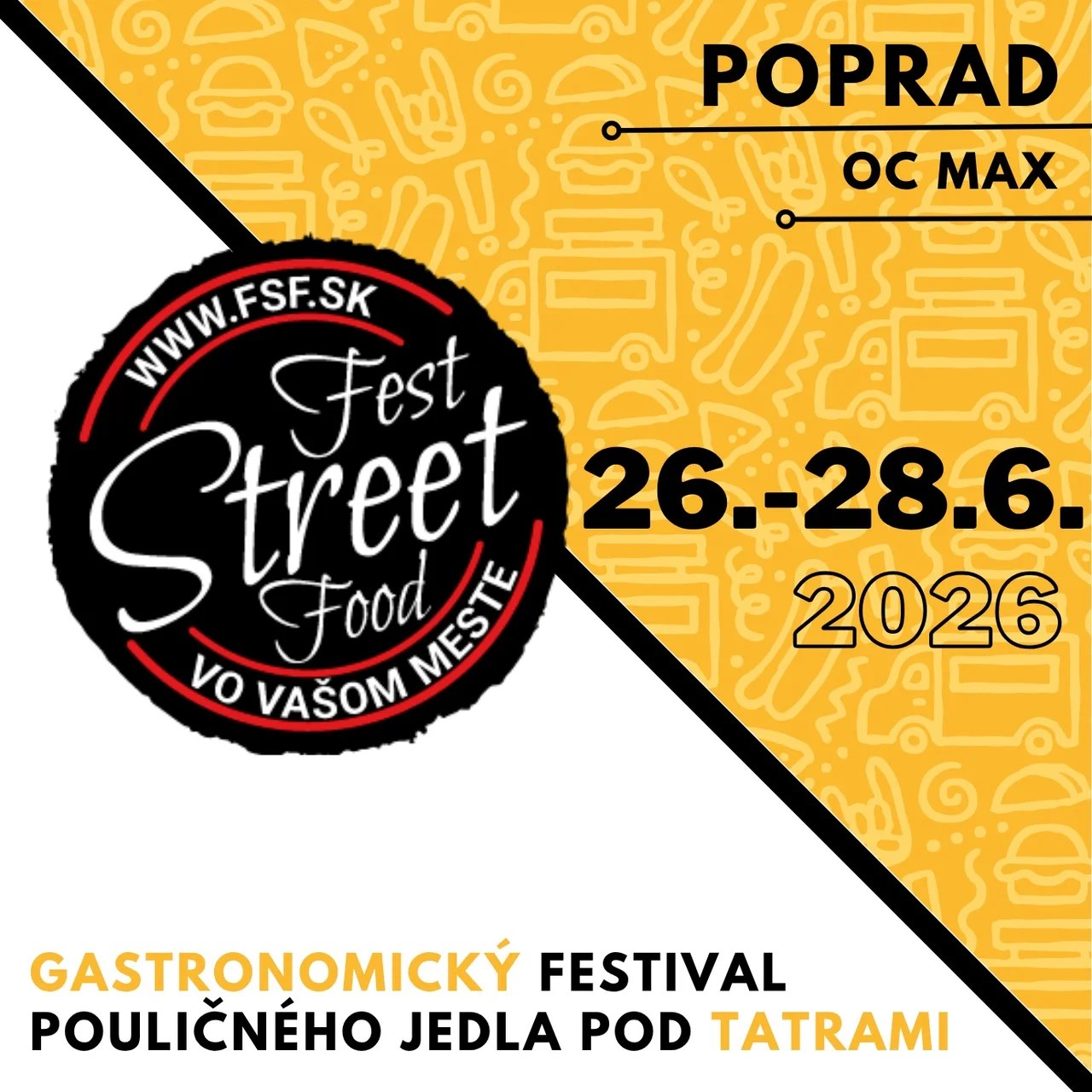 Fest Street Food Poprad 2026