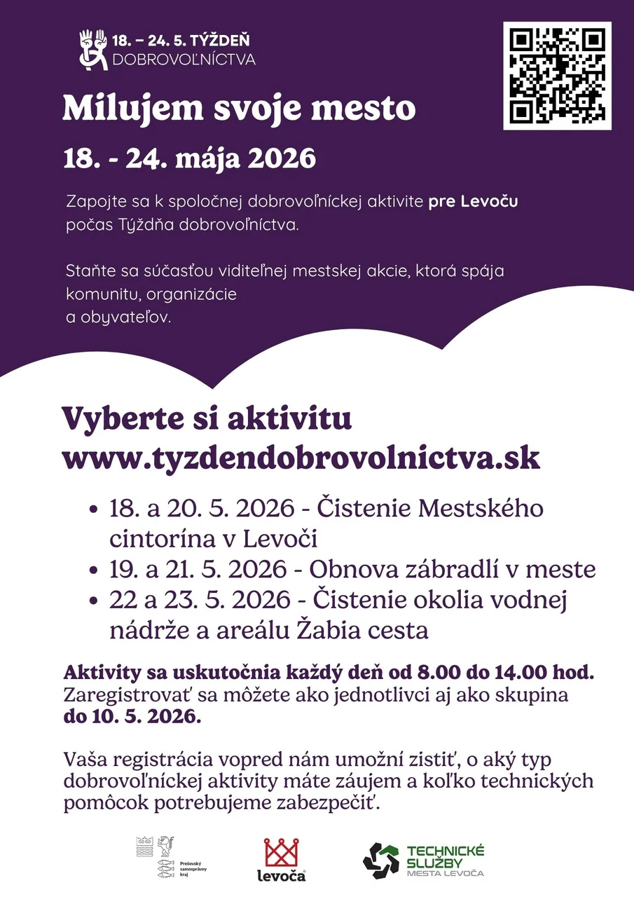 Milujem svoje mesto – pridajte sa k nám!