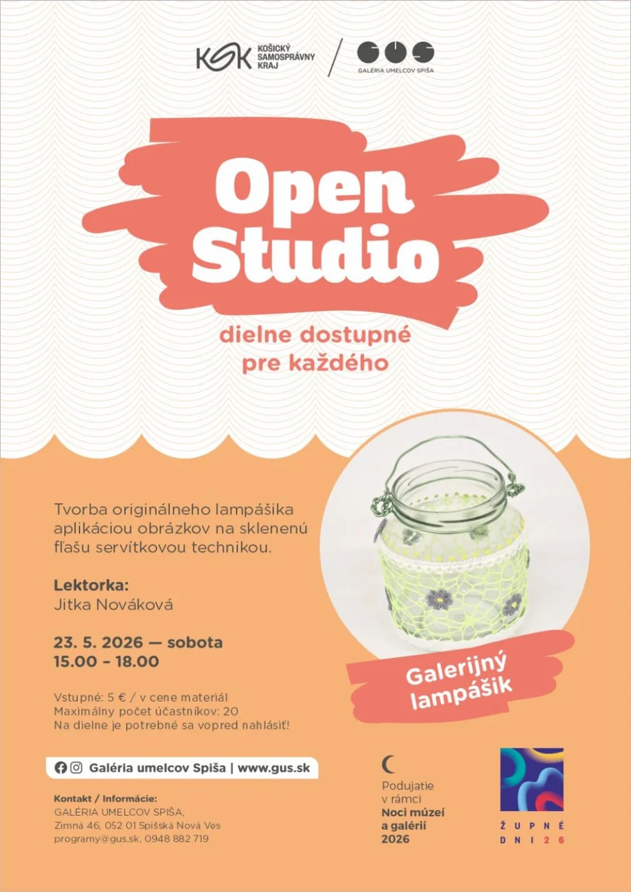 Open Studio: Gallery Lantern