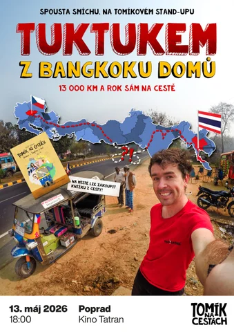 Tuktuk z Bangkoku do domu