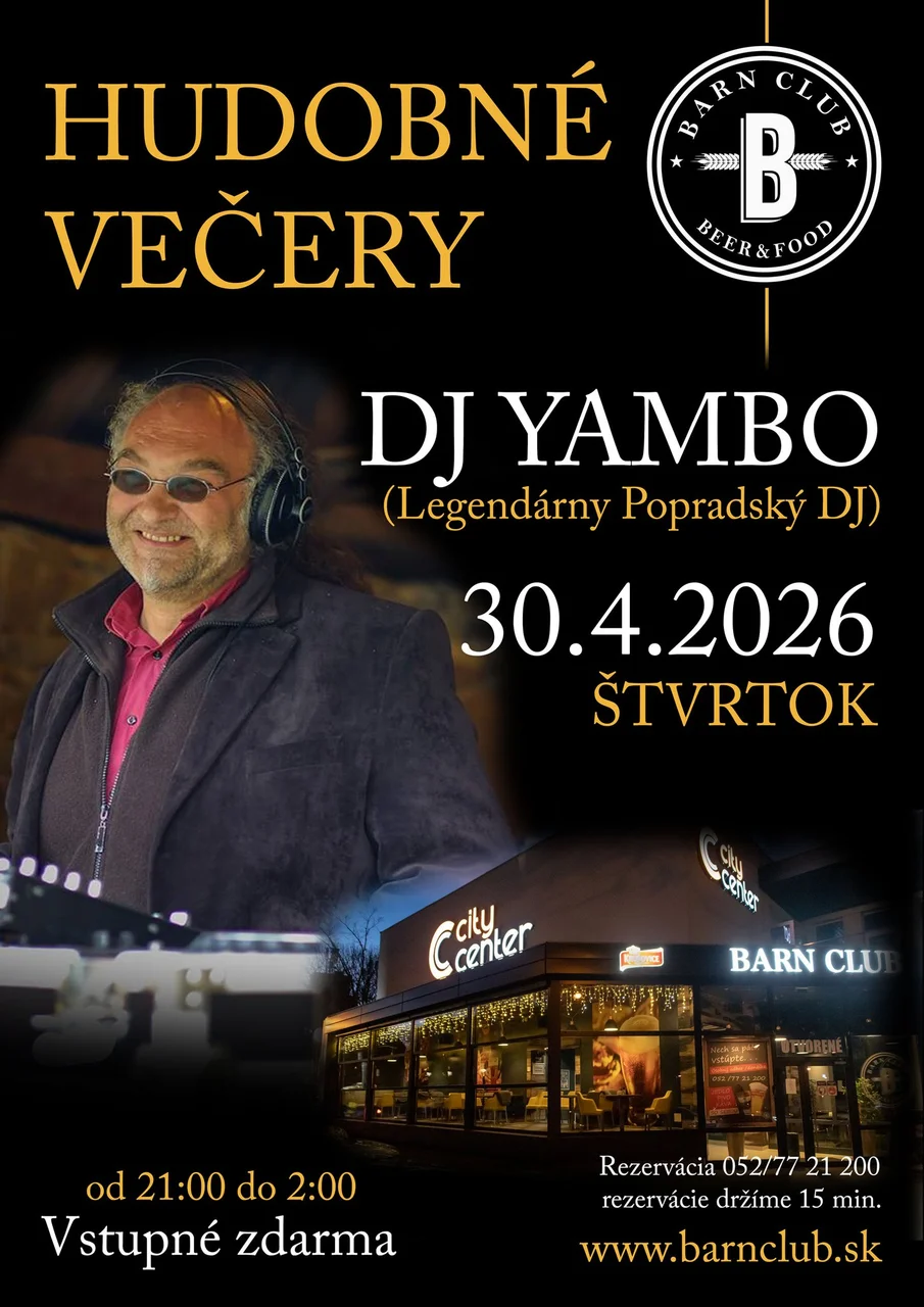 Music Evenings - DJ YAMBO