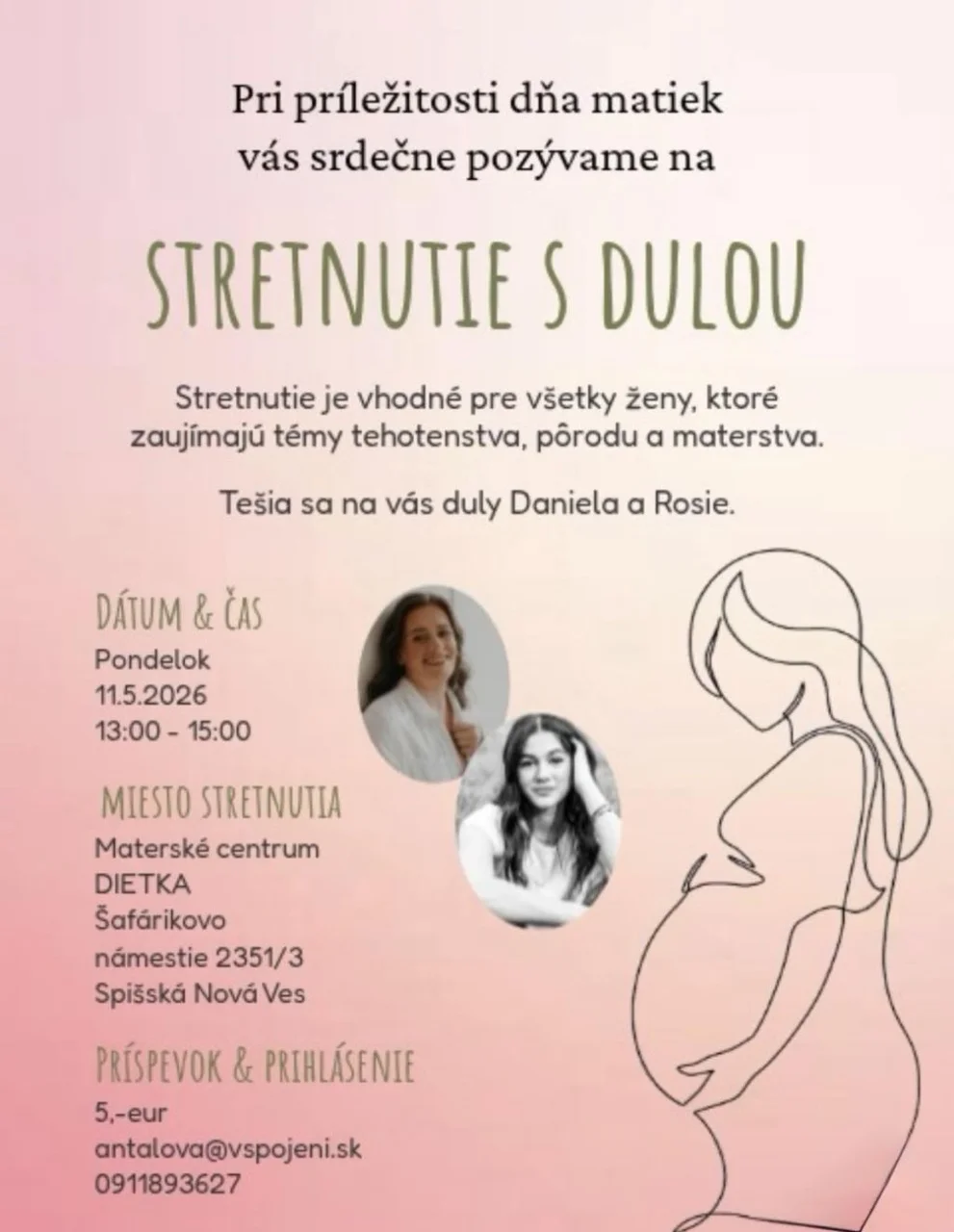 Treffen mit einer Doula