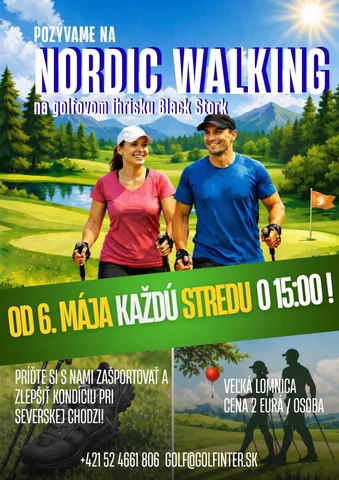 Nordic Walking at Black Stork Golf Course