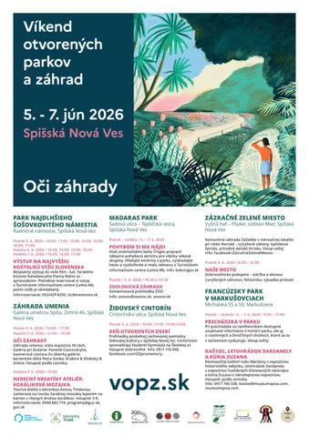 Weekend of Open Parks and Gardens 2026