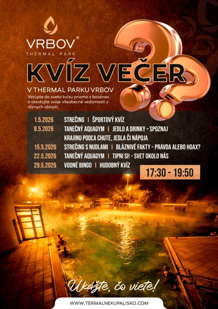 May Quiz Evenings at Thermal Park Vrbov