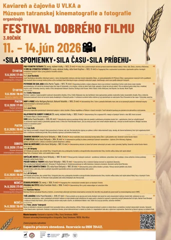 FESTIVALU DOBRÉHO FILMU