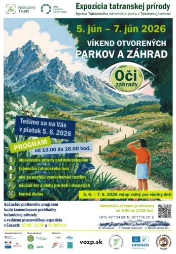Weekend Otwartych Parków i Ogrodów - Ekspozycja Tatrzańskiej Przyrody