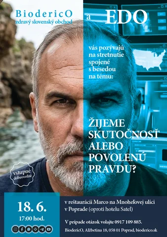 Prednáška: Žijeme skutočnosť, alebo povolenú pravdu.