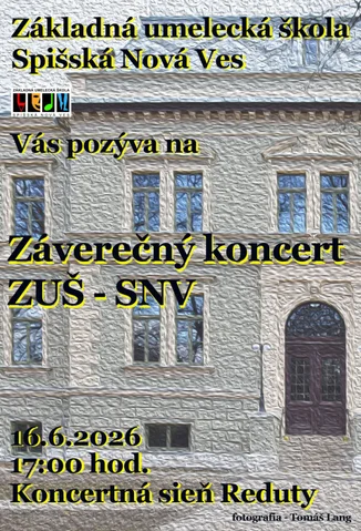 Záverečný koncert ZUŠ