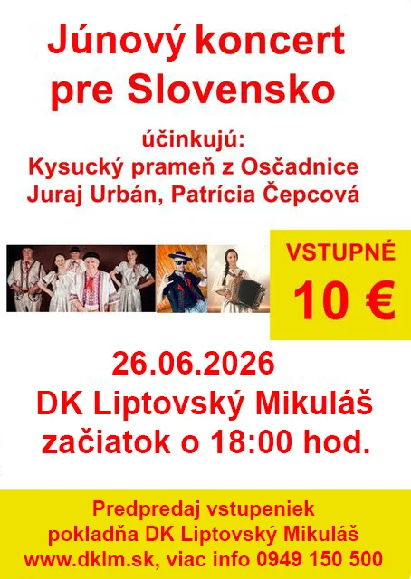 June Concert for Slovakia