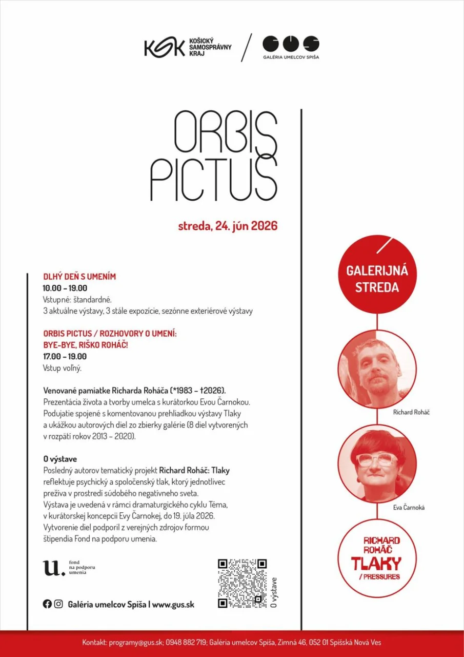 Orbis Pictus / Rozmowy o sztuce: DO WIDZENIA, RIŠKO ROHÁČ!