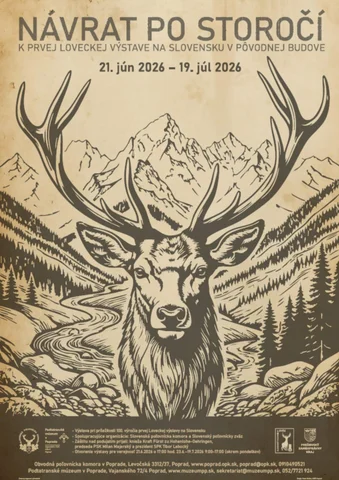 RETURN AFTER A CENTURY to the first hunting exhibition in Slovakia in the original building