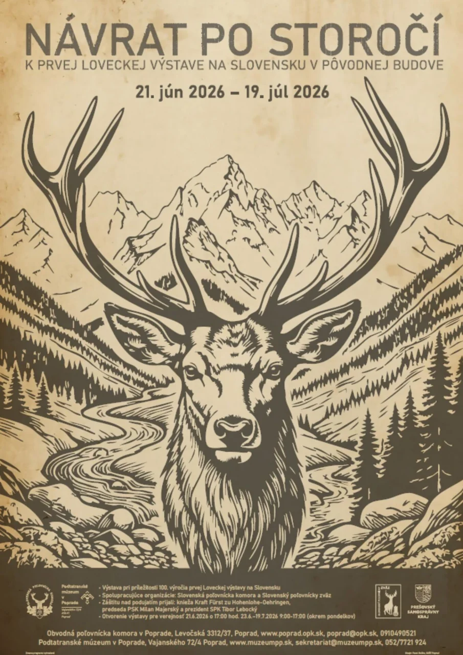 RETURN AFTER A CENTURY to the first hunting exhibition in Slovakia in the original building