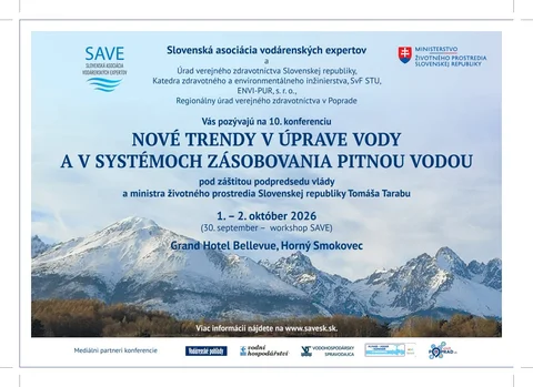 Konferenz: NEUE TRENDS IN DER WASSERBEHANDLUNG UND IN WASSERVERSORGUNGSSYSTEMEN