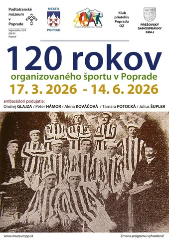 Exhibition 120 Years of Organized Sports in Poprad