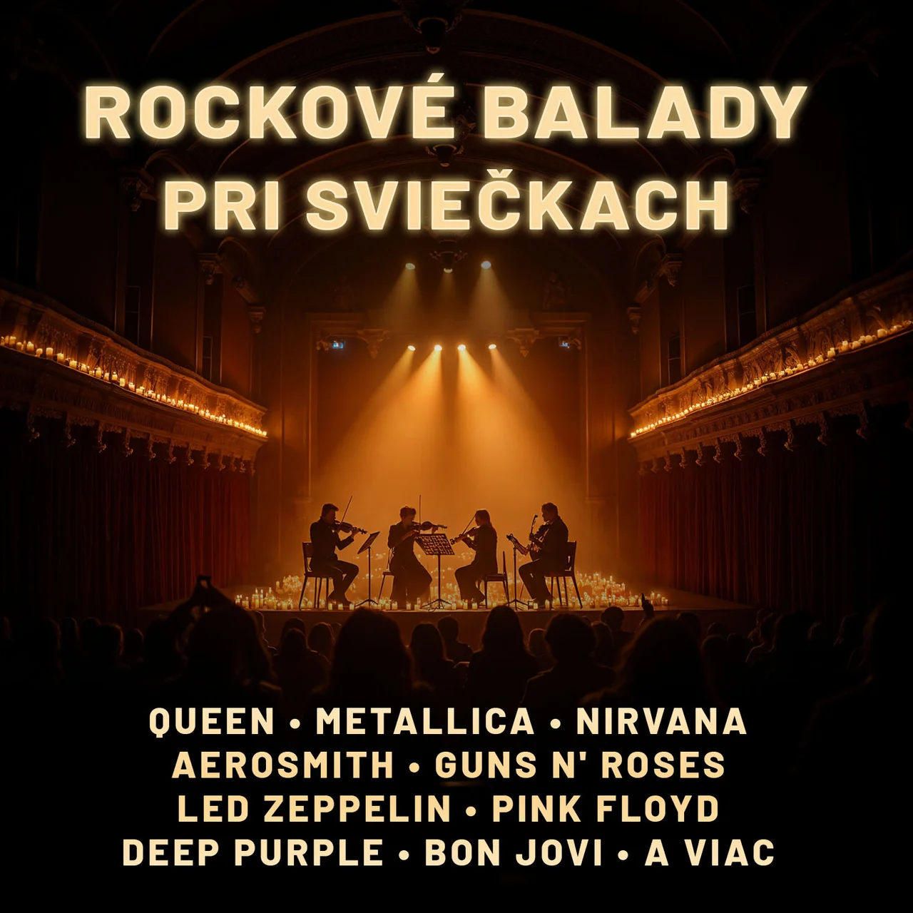Concert: Rock Ballads by Candlelight